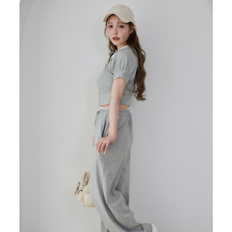 【one after another】ウエストフリルカットパンツ | NICE CLAUP / OLIVE des OLIVE　OUTLET | 詳細画像22 