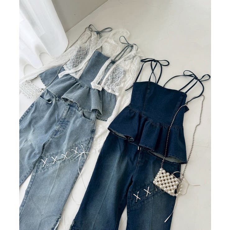 【one after another】【お揃いcollection】デニムパンツ | NICE CLAUP / OLIVE des OLIVE　OUTLET | 詳細画像26 