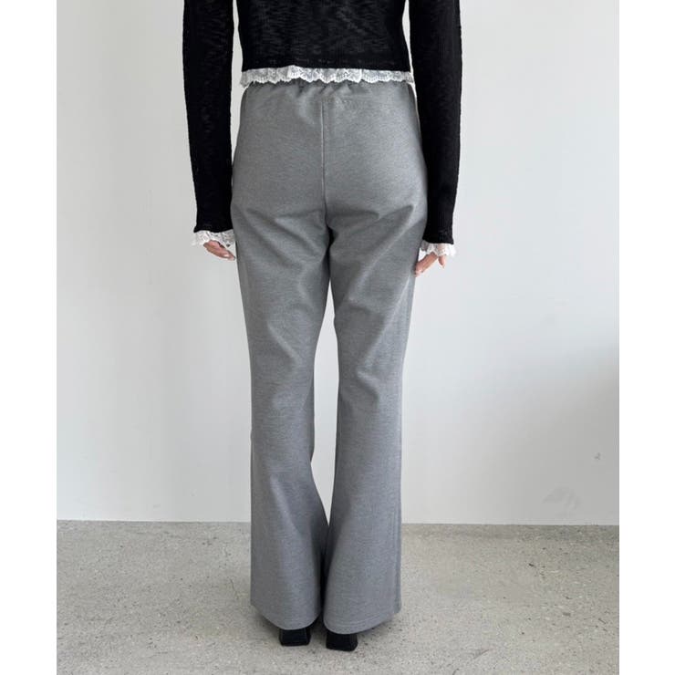 【one after another】フレアカットパンツ | NICE CLAUP / OLIVE des OLIVE　OUTLET | 詳細画像4 