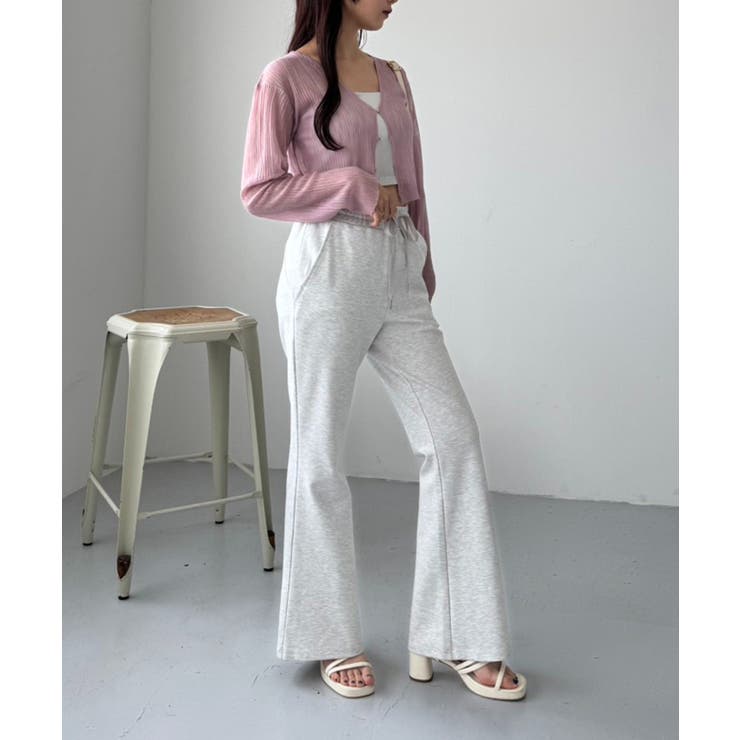 【one after another】フレアカットパンツ | NICE CLAUP / OLIVE des OLIVE　OUTLET | 詳細画像15 