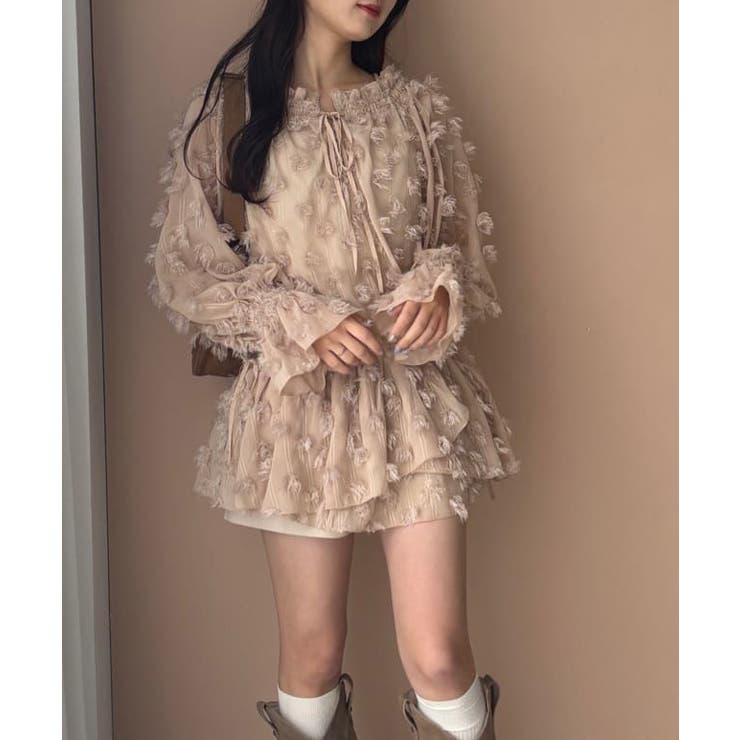 【one after another】アソート2wayブラウス | NICE CLAUP / OLIVE des OLIVE　OUTLET | 詳細画像37 