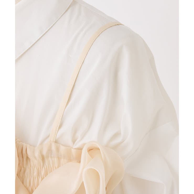 【one after another】ビスチェ セット シャツワンピース | NICE CLAUP / OLIVE des OLIVE　OUTLET | 詳細画像34 