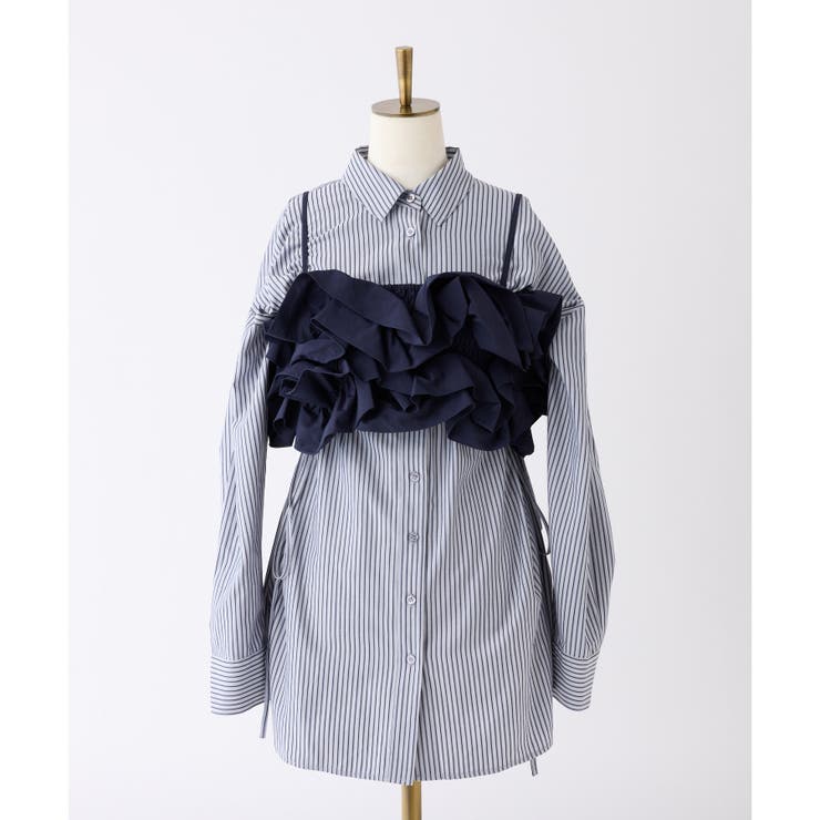 【one after another】ビスチェ セット シャツワンピース | NICE CLAUP / OLIVE des OLIVE　OUTLET | 詳細画像29 