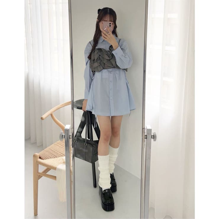 【one after another】ビスチェ セット シャツワンピース | NICE CLAUP / OLIVE des OLIVE　OUTLET | 詳細画像38 
