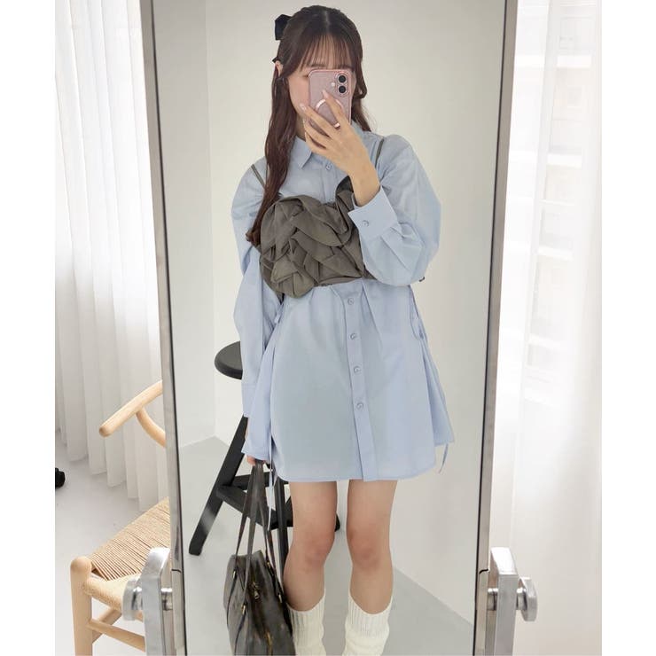 【one after another】ビスチェ セット シャツワンピース | NICE CLAUP / OLIVE des OLIVE　OUTLET | 詳細画像41 