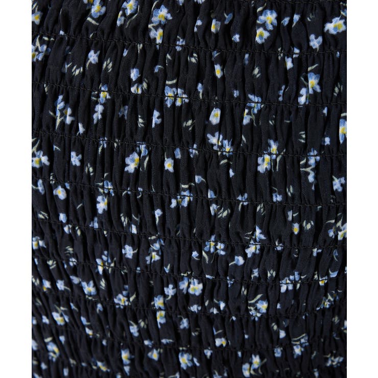 【one after another】花柄オフショルシャーリングリボンブラウス | NICE CLAUP / OLIVE des OLIVE　OUTLET | 詳細画像11 