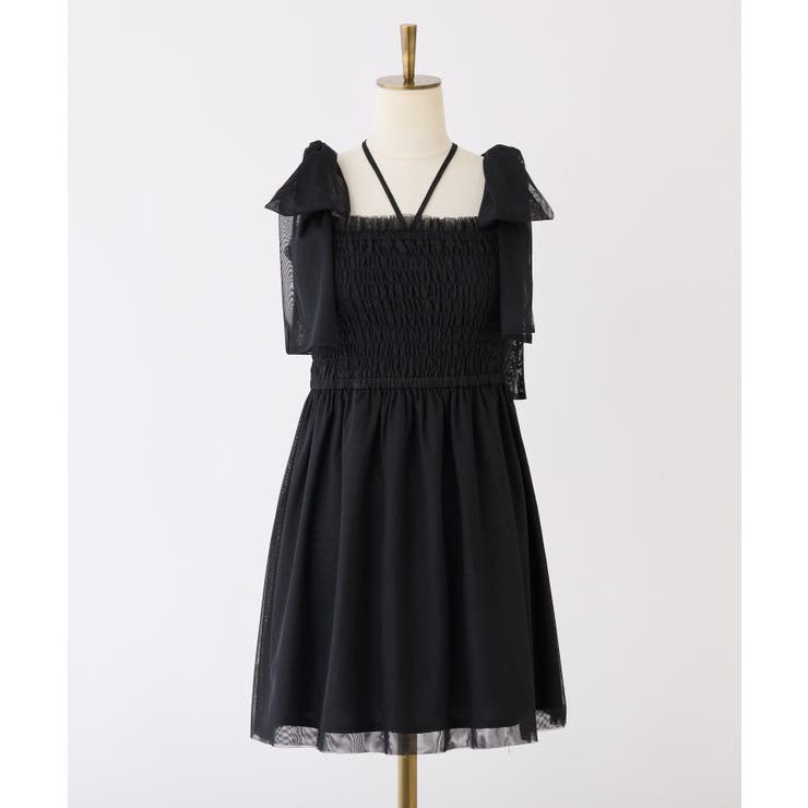 【one after another】肩リボンシャーリングビスチェ | NICE CLAUP / OLIVE des OLIVE　OUTLET | 詳細画像13 