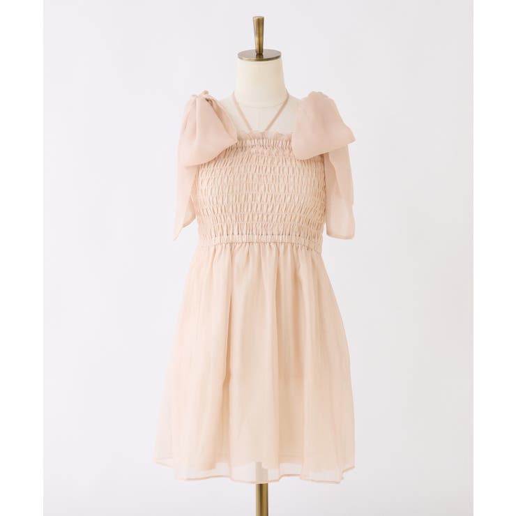 【one after another】肩リボンシャーリングビスチェ | NICE CLAUP / OLIVE des OLIVE　OUTLET | 詳細画像34 