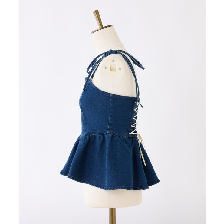 【one after another】【お揃いcollection】デニムビスチ… | NICE CLAUP / OLIVE des OLIVE　OUTLET | 詳細画像15 