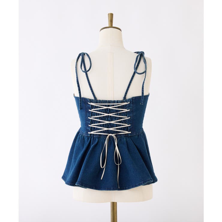 【one after another】【お揃いcollection】デニムビスチ… | NICE CLAUP / OLIVE des OLIVE　OUTLET | 詳細画像16 