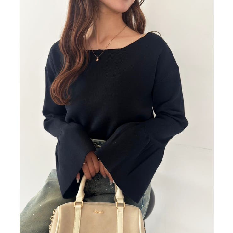 【one after another】バックリボンテレコトップス | NICE CLAUP / OLIVE des OLIVE　OUTLET | 詳細画像19 