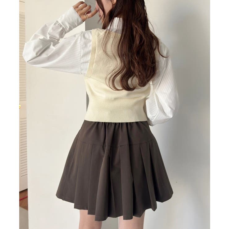 【one after another】ベストドッキングシャツ | NICE CLAUP / OLIVE des OLIVE　OUTLET | 詳細画像6 