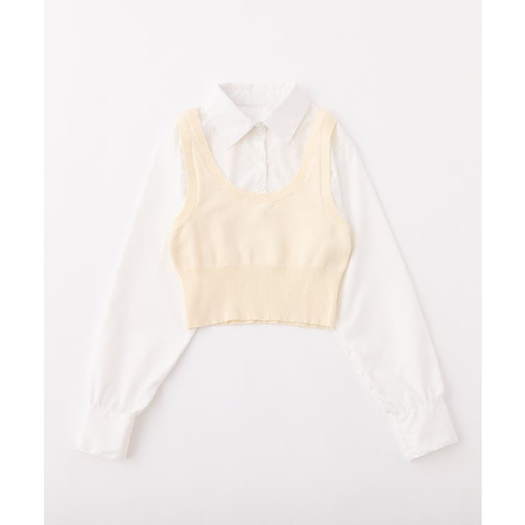 【one after another】ベストドッキングシャツ | NICE CLAUP / OLIVE des OLIVE　OUTLET | 詳細画像9 