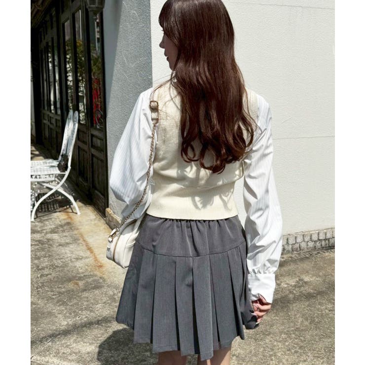 【one after another】ベストドッキングシャツ | NICE CLAUP / OLIVE des OLIVE　OUTLET | 詳細画像15 