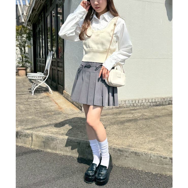 【one after another】ベストドッキングシャツ | NICE CLAUP / OLIVE des OLIVE　OUTLET | 詳細画像17 