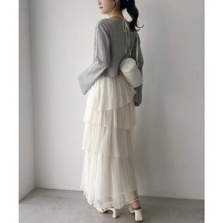 【one after another】ラメ混シアーカーデ | NICE CLAUP / OLIVE des OLIVE　OUTLET | 詳細画像4 