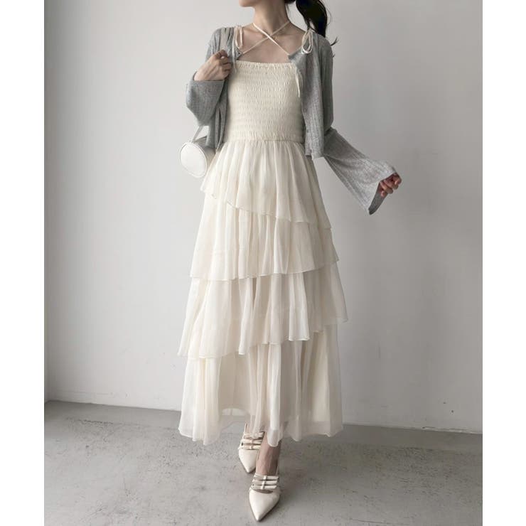 【one after another】ラメ混シアーカーデ | NICE CLAUP / OLIVE des OLIVE　OUTLET | 詳細画像5 