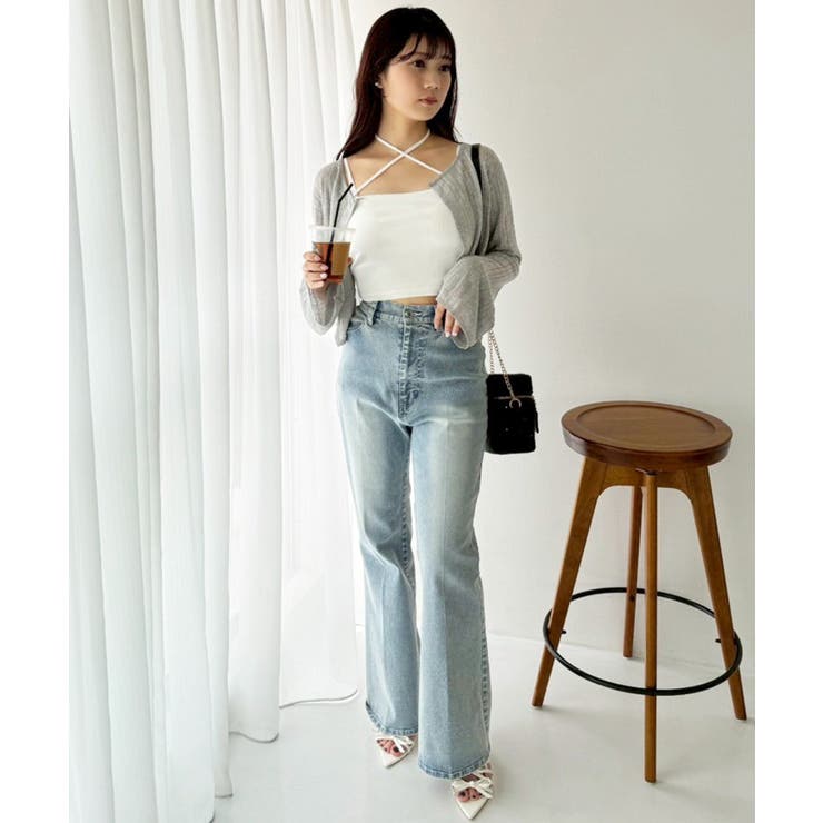 【one after another】ラメ混シアーカーデ | NICE CLAUP / OLIVE des OLIVE　OUTLET | 詳細画像11 