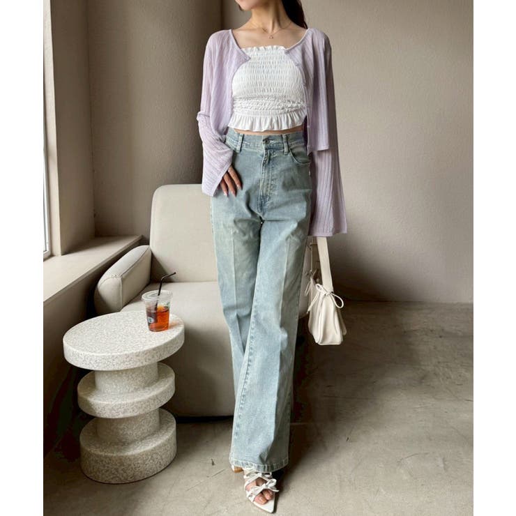 【one after another】ラメ混シアーカーデ | NICE CLAUP / OLIVE des OLIVE　OUTLET | 詳細画像19 