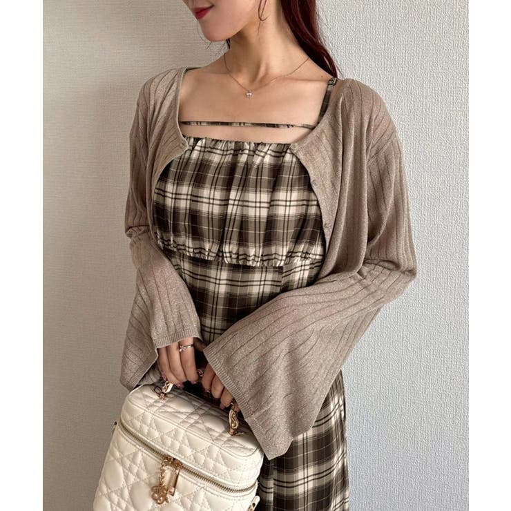 【one after another】ラメ混シアーカーデ | NICE CLAUP / OLIVE des OLIVE　OUTLET | 詳細画像31 