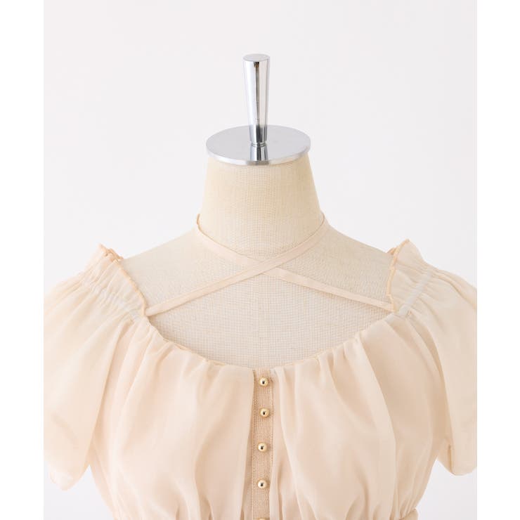 【one after another】オフショルクロスリボンニット | NICE CLAUP / OLIVE des OLIVE　OUTLET | 詳細画像29 