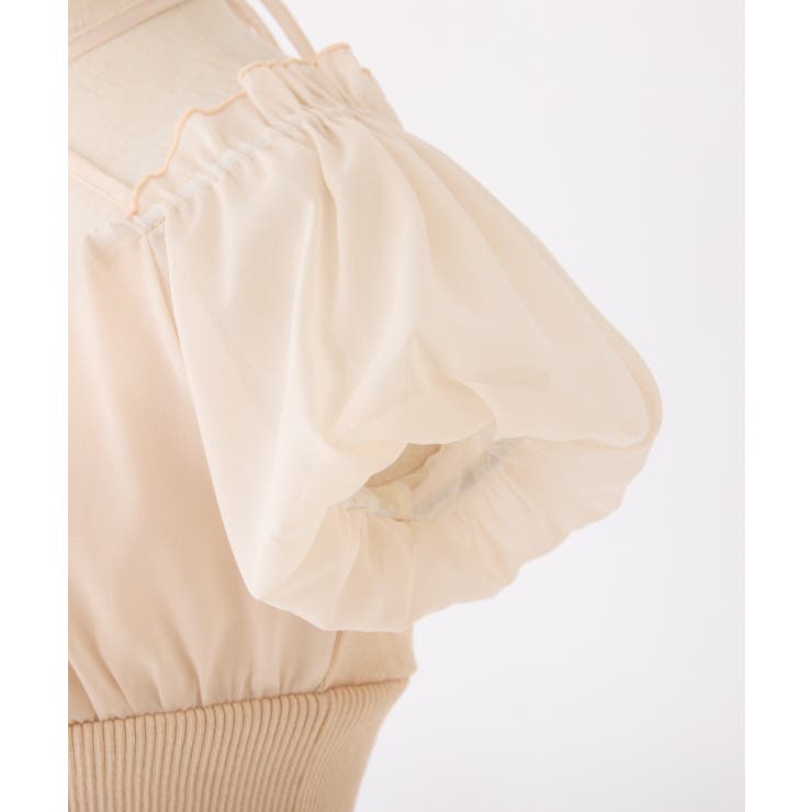 【one after another】オフショルクロスリボンニット | NICE CLAUP / OLIVE des OLIVE　OUTLET | 詳細画像31 