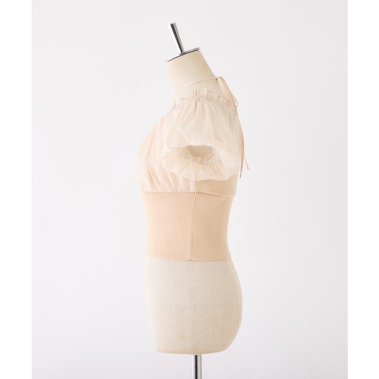 【one after another】オフショルクロスリボンニット | NICE CLAUP / OLIVE des OLIVE　OUTLET | 詳細画像33 