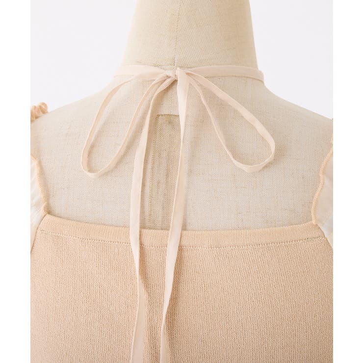 【one after another】オフショルクロスリボンニット | NICE CLAUP / OLIVE des OLIVE　OUTLET | 詳細画像35 