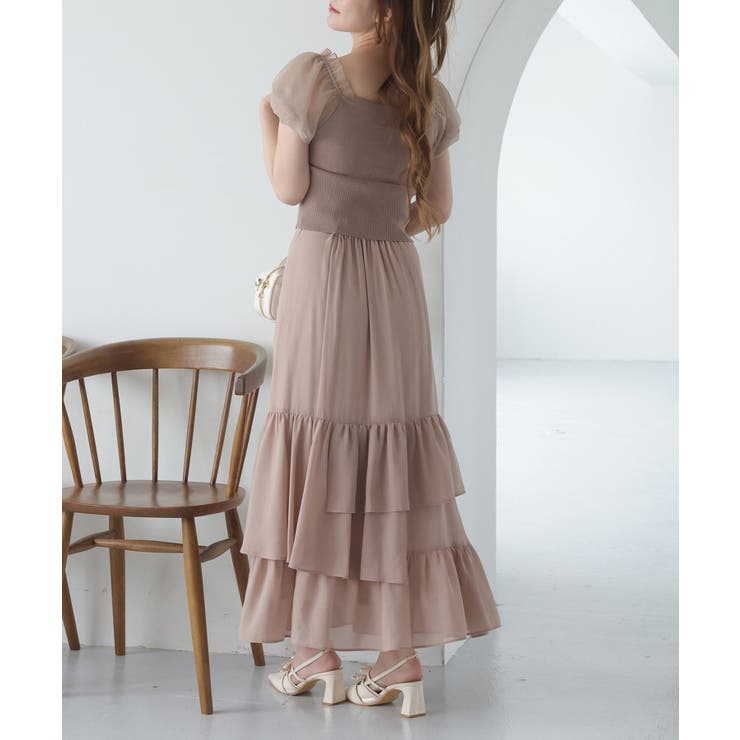 【one after another】オフショルクロスリボンニット | NICE CLAUP / OLIVE des OLIVE　OUTLET | 詳細画像41 