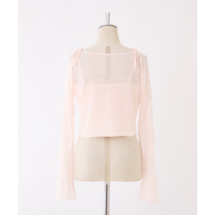 【one after another】インナー×袖リボンカーデアンサンブル | NICE CLAUP / OLIVE des OLIVE　OUTLET | 詳細画像36 