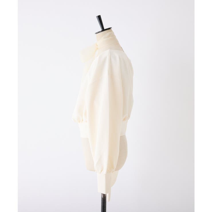 【one after another】スカーフ付き刺繍入りトップス | NICE CLAUP / OLIVE des OLIVE　OUTLET | 詳細画像17 