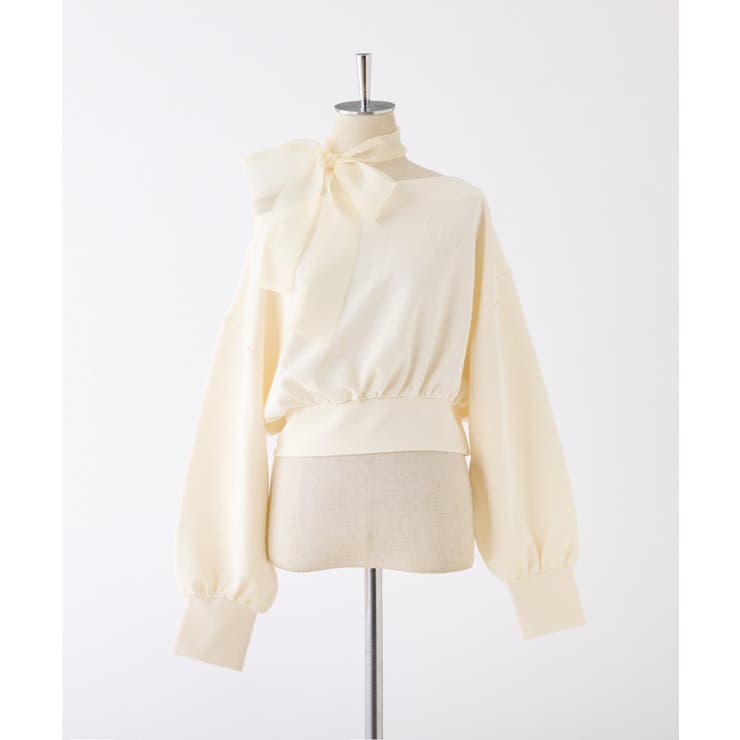 【one after another】スカーフ付き刺繍入りトップス | NICE CLAUP / OLIVE des OLIVE　OUTLET | 詳細画像19 