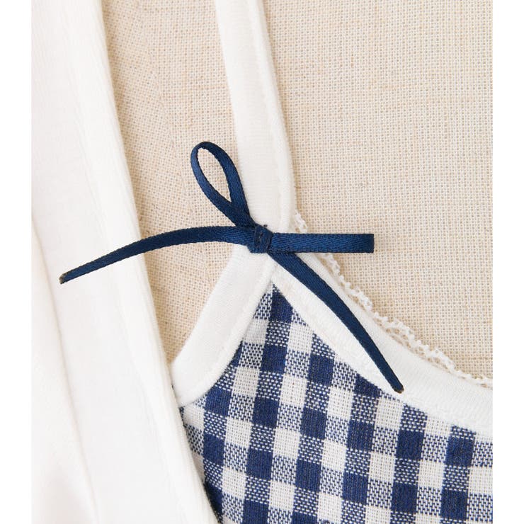 【one after another】レイヤード風リボン付きトップス  | NICE CLAUP / OLIVE des OLIVE　OUTLET | 詳細画像20 