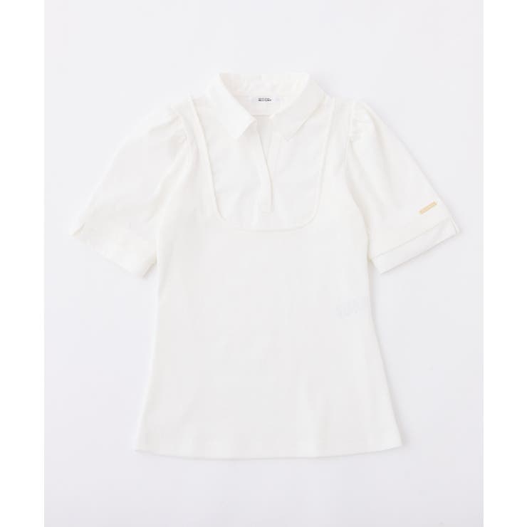 【one after another】シャツドッキング半袖トップス | NICE CLAUP / OLIVE des OLIVE　OUTLET | 詳細画像9 