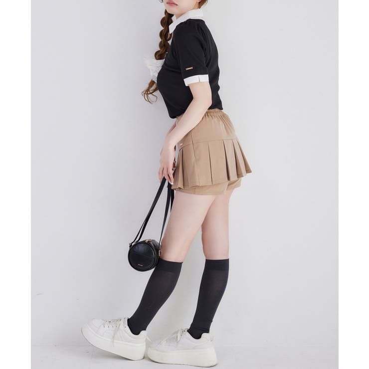 【one after another】シャツドッキング半袖トップス | NICE CLAUP / OLIVE des OLIVE　OUTLET | 詳細画像24 