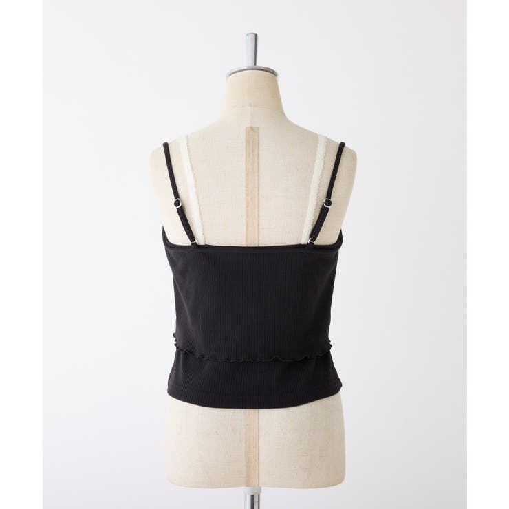 【one after another】レース付きレイヤードキャミ | NICE CLAUP / OLIVE des OLIVE　OUTLET | 詳細画像12 