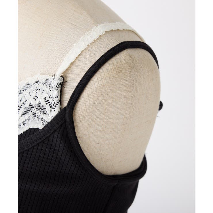 【one after another】レース付きレイヤードキャミ | NICE CLAUP / OLIVE des OLIVE　OUTLET | 詳細画像15 