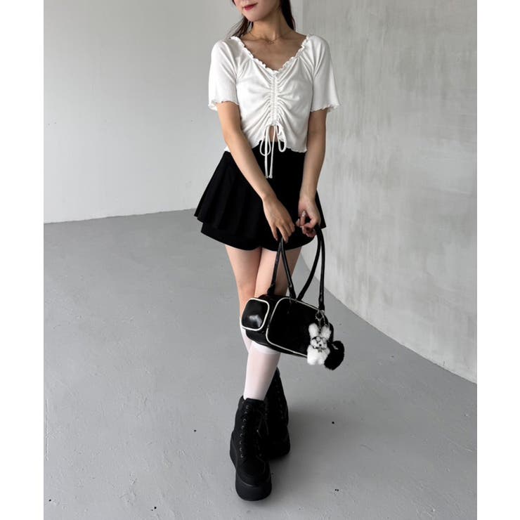 【one after another】ドロストテレコトップス | NICE CLAUP / OLIVE des OLIVE　OUTLET | 詳細画像7 