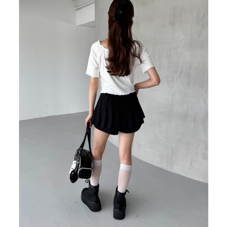 【one after another】ドロストテレコトップス | NICE CLAUP / OLIVE des OLIVE　OUTLET | 詳細画像10 