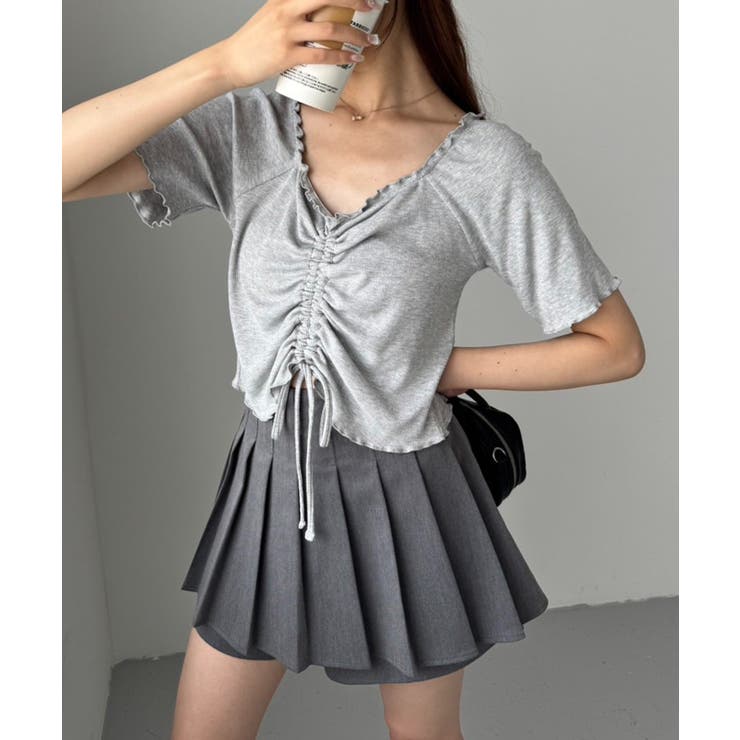 【one after another】ドロストテレコトップス | NICE CLAUP / OLIVE des OLIVE　OUTLET | 詳細画像21 