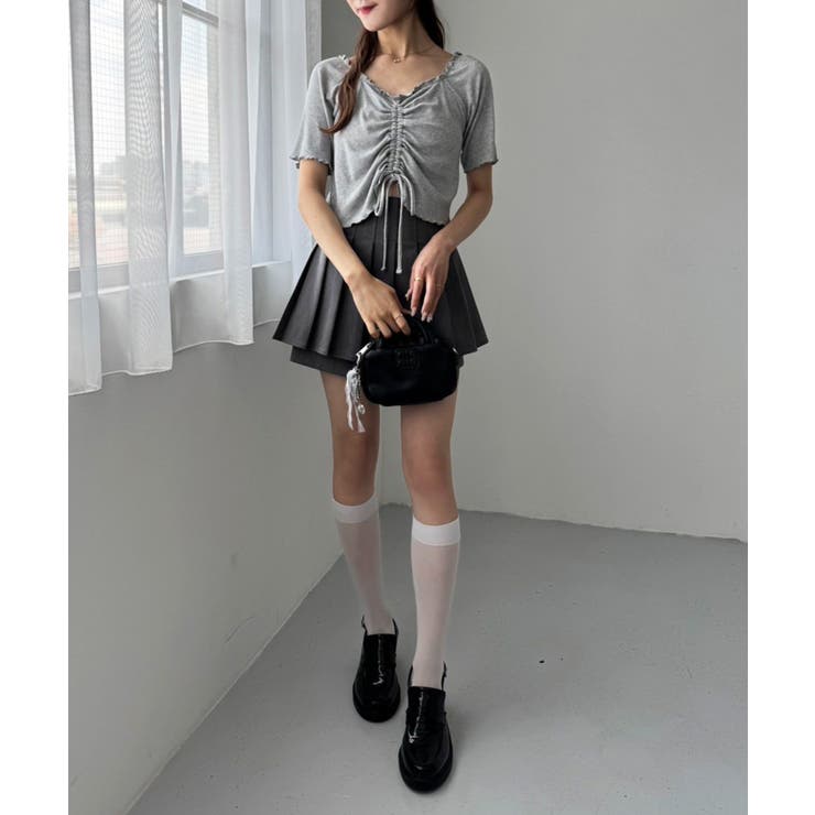 【one after another】ドロストテレコトップス | NICE CLAUP / OLIVE des OLIVE　OUTLET | 詳細画像25 