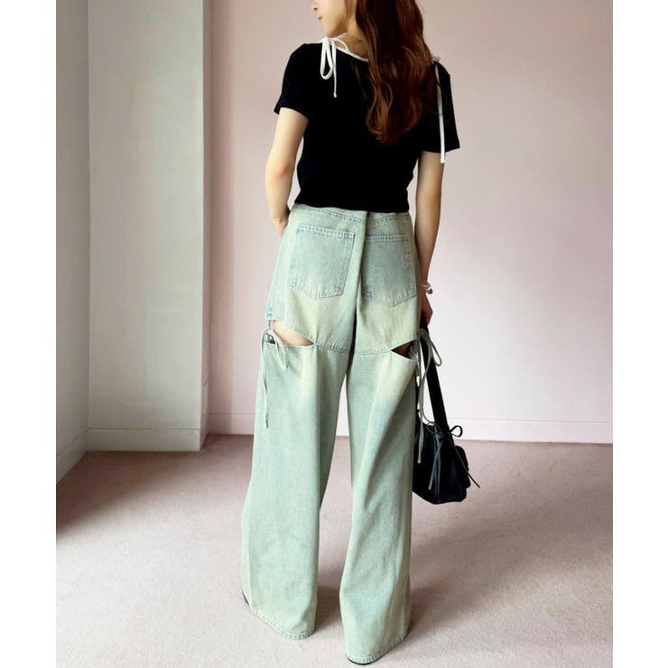 【one after another】レイヤード半袖トップス | NICE CLAUP / OLIVE des OLIVE　OUTLET | 詳細画像32 