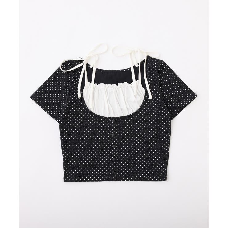 【one after another】レイヤード半袖トップス | NICE CLAUP / OLIVE des OLIVE　OUTLET | 詳細画像43 