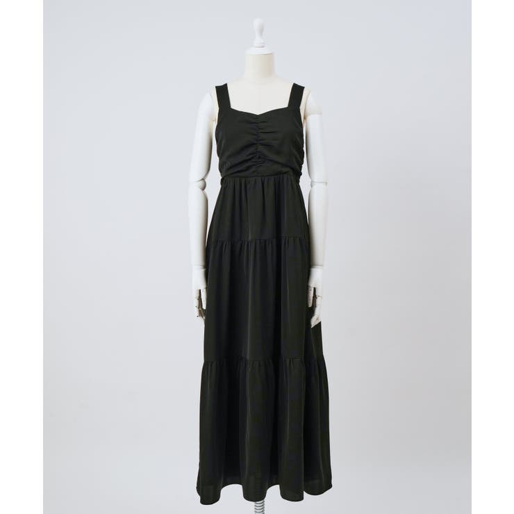 【one after another】ティアードリボンワンピース | NICE CLAUP / OLIVE des OLIVE　OUTLET | 詳細画像3 