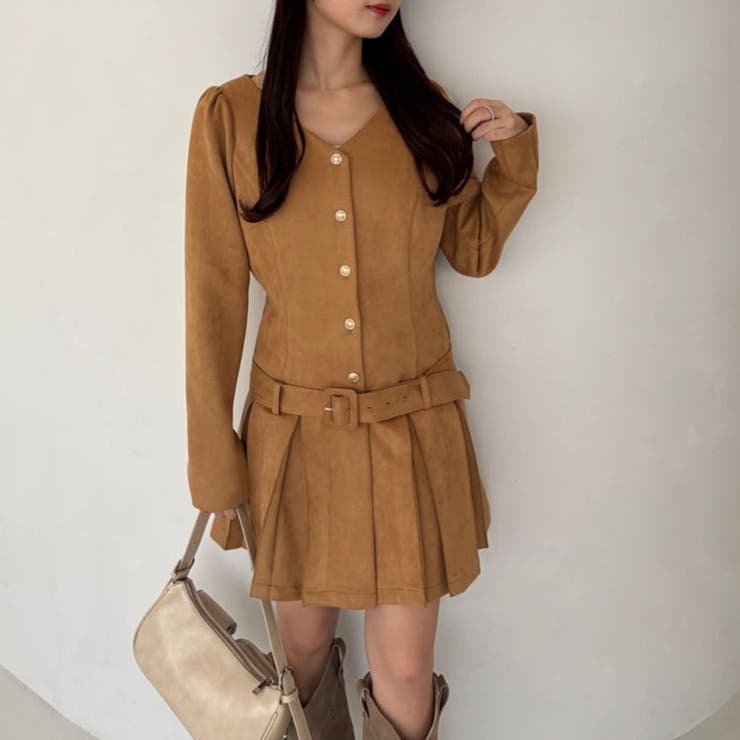 【one after another】プリーツジャケットワンピース | NICE CLAUP / OLIVE des OLIVE　OUTLET | 詳細画像62 