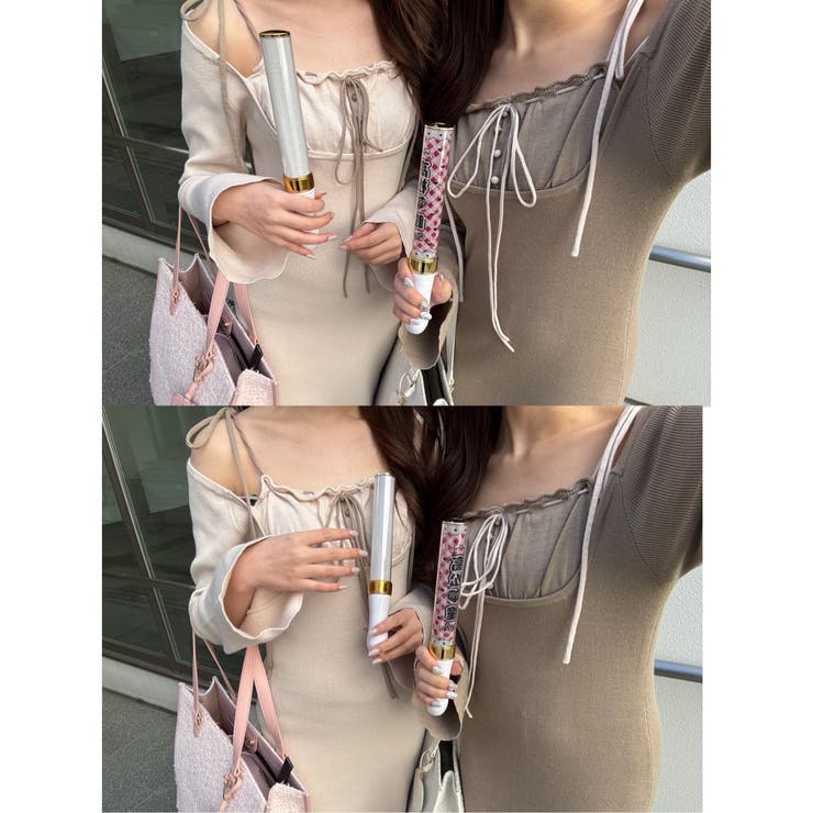 肩リボン配色ワンピース | NICE CLAUP / OLIVE des OLIVE　OUTLET | 詳細画像18 