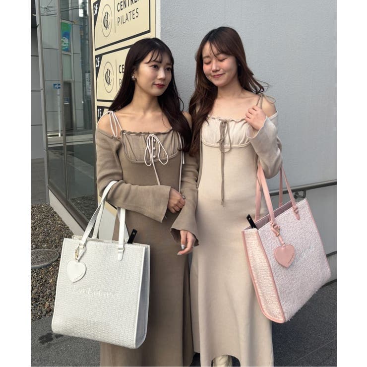 肩リボン配色ワンピース | NICE CLAUP / OLIVE des OLIVE　OUTLET | 詳細画像23 