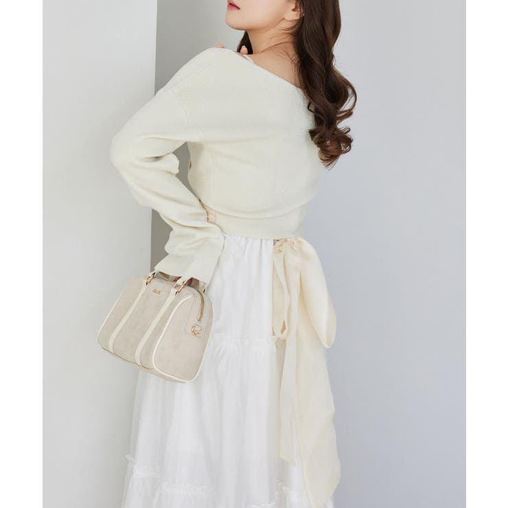 one after another】【3WAY】ニットキャミワンピセット[品番