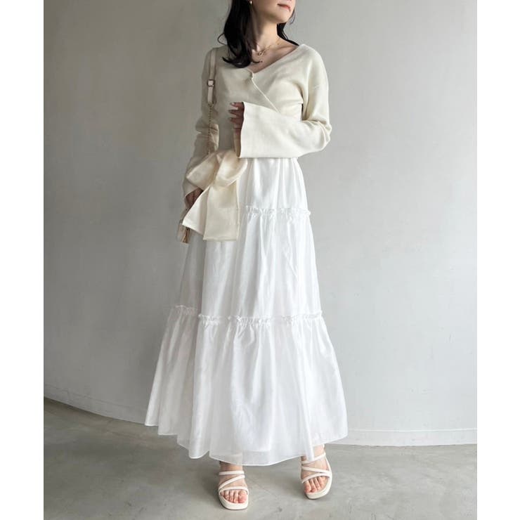 【one after another】【3WAY】ニットキャミワンピセット | NICE CLAUP / OLIVE des OLIVE　OUTLET | 詳細画像14 