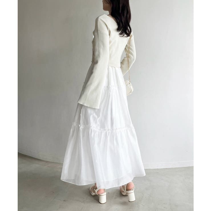 【one after another】【3WAY】ニットキャミワンピセット | NICE CLAUP / OLIVE des OLIVE　OUTLET | 詳細画像16 